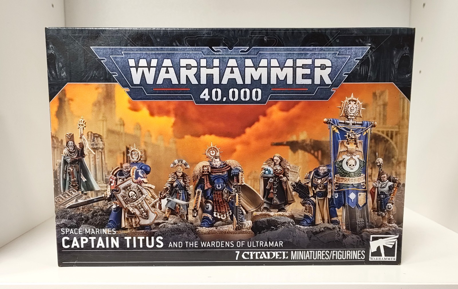 Warhammer 40000 CAPTAIN TITUS AND THE WARDENS OF ULTRAMAR single models