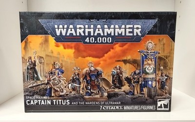 Warhammer 40000 Captain Titus Und Die Wächter von Ultramar Single Modelle