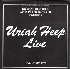 Uriah Heep URIAH HEEP LIVE 1973- CD | excellent (C8547)