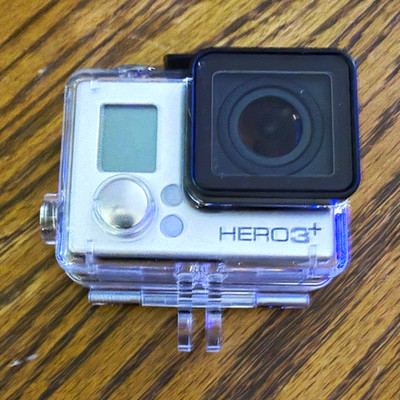 GoPro HERO3+ HERO Action 12MP Waterproof Housing Silver/Black HDMI-NEVER USED