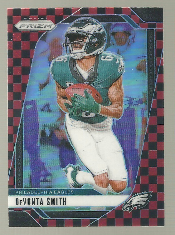 2024 Panini Prizm - Devonta Smith #234 Black & Red Checker Prizm