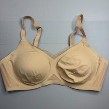 Honeylove Crossover Bra Large 38B 38C Wireless Stretchy Convertible Strap