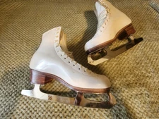 SP-Teri Ice Skating Leather MK-Professional Blades Women’s Size 7 AAAAAAAB