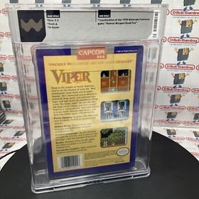 Code Name Viper CAPCOM Super New Sealed VGA WATA CGC Gamecube NES SNES Contra