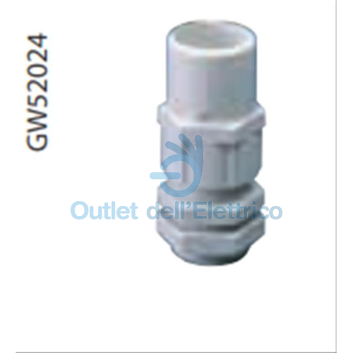 GEWISS PRESSACAVO PG 29 ALLOGIAMENTO TUBO D.32 IP66 GW52027