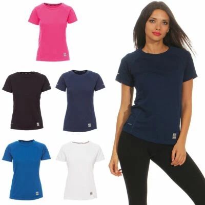 Damen Funktionsshirt Sport T-Shirt Fitness Running Atmungsaktiv Funktions Shirt - Bild 1 von 2
