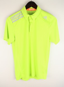 neon green polo t shirt