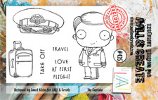 AALL And Create Stamp THE CAPTAIN 425 - NEW  So Cute 