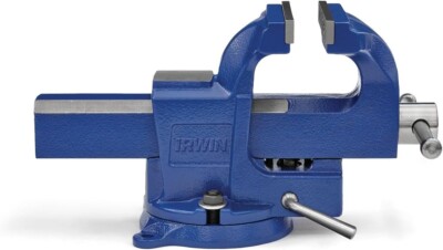 IRWIN 1978271 Record Quick-Adjusting Vice 4'' 120° Swivel Base Clamp + EXTRAS!