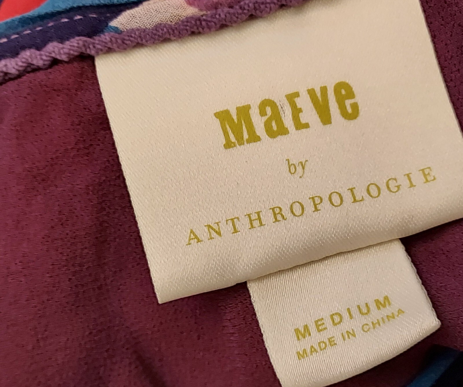 Anthropologie Medium Anderson Patchwork Floral Fl… - image 9