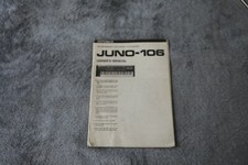 roland juno 106  mamual..
