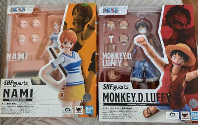 S.H.Figuarts One Piece NAMI & Luffy Romance Dawn TAMASHII NATIONS