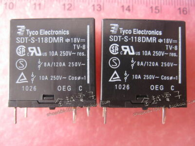 SDT-S-118DMR TYCO Power Relay 18VDC 4 Pins x 1PC NEW