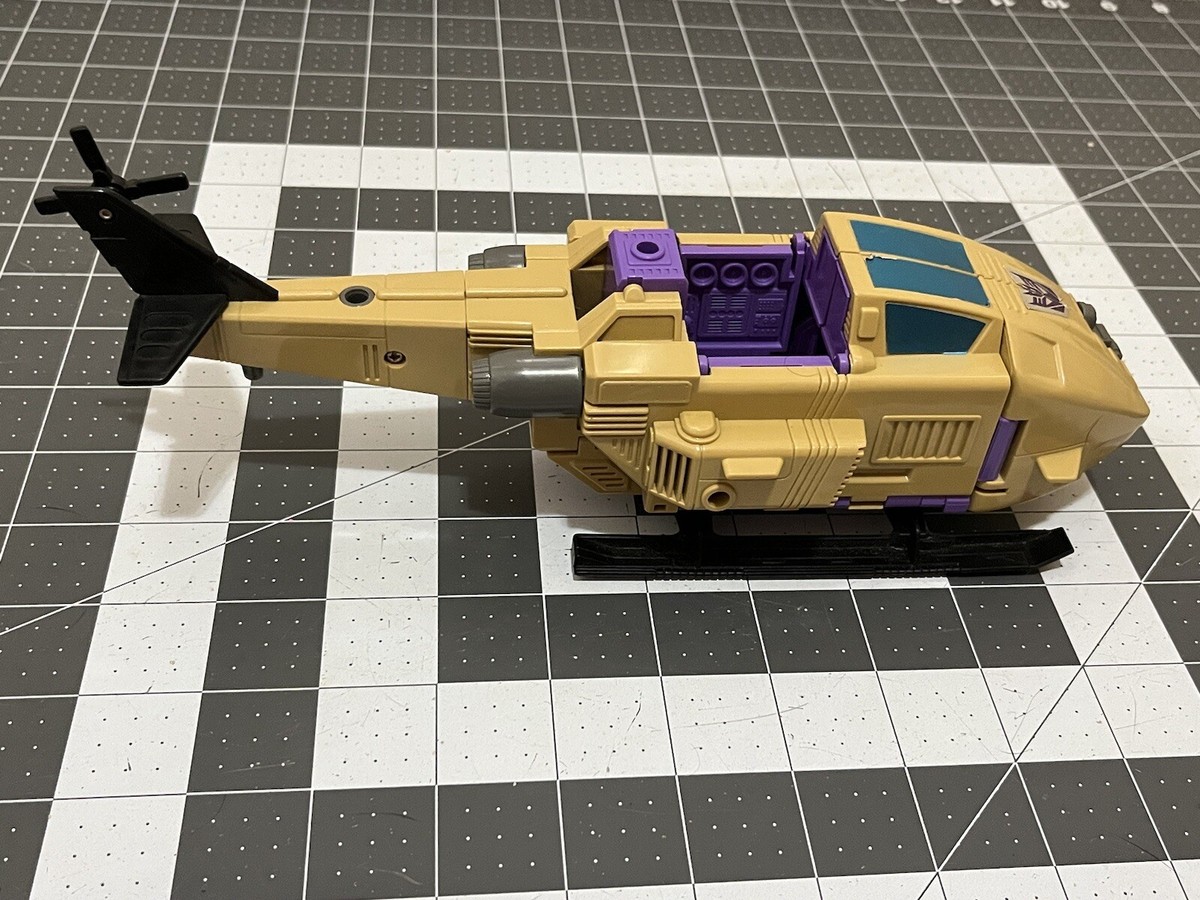 INCOMPLETE SKYHOPPER HELICOPTER MICROMASTERS 1989 HASBRO G1