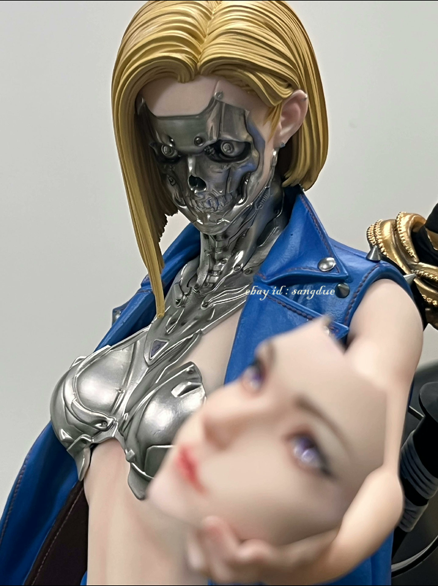 Fanart- 1/3 cyberpunk Android 18 H58CM Figure Collectible Statue