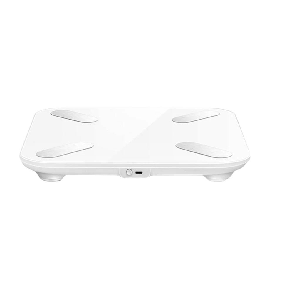 Digitale Personenwaage Smart Scale 180kg Bluetooth App Weiß mit 1000mAh Akku - Bild 4 von 4