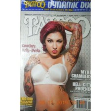 COURTNEY KELLY-DEEKS tattoo MYKE CHAMBERS hell city phoenix + REBEL RODZ sealed