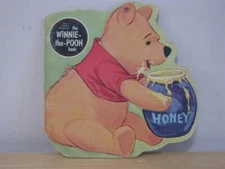 Walt Disney's the Winnie the Pooh Book 1965 Golden Press Shape Book