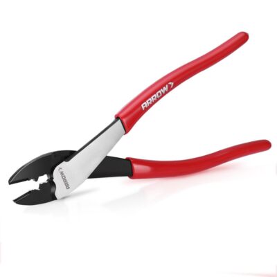 ARROW 9.5'' Wire Crimper/Cutter Plier Wire Crimping Tools w/Thick Dip-Grip Handle