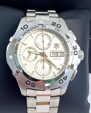 TAG Heuer Calibre 16 Aquaracer Chronorgraph Mens Watch in Exc Cond Model CAF2011 4