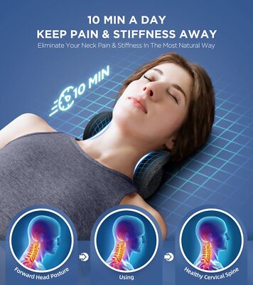 Osteo Neck Stretcher Pain Relief Cervical Traction Therapy Pillow