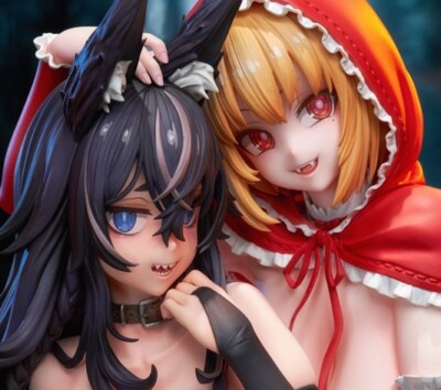 NEW Red Riding Hood & Wolf Girl 2 SET Illustrated by Asanagi 1/5 Figure