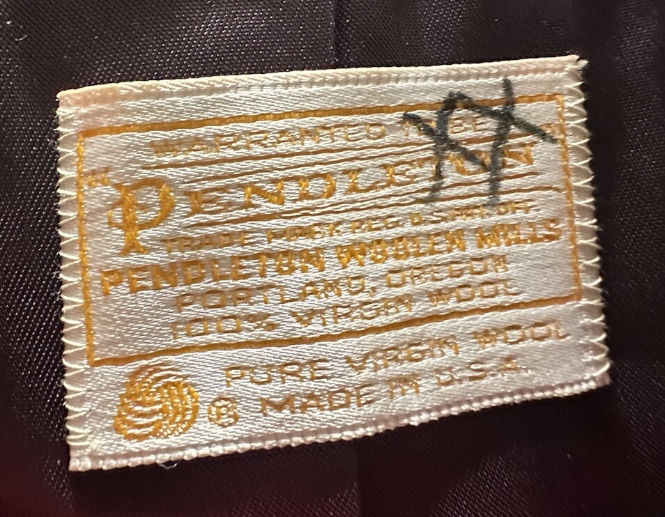 Pendleton Size 10 Purple  One-Button Pockets Long… - image 2