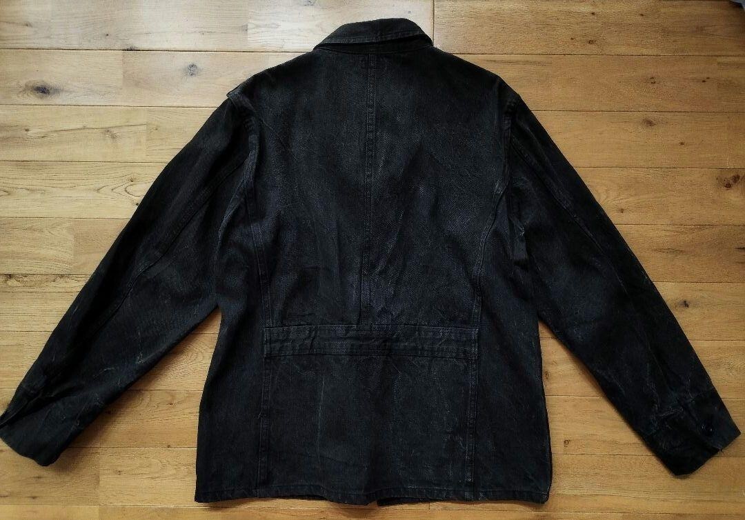 【nori】カバーオール(sugar cane) Sugar Cane Herringbone Coverall Jacket Size:M Navy VG cond