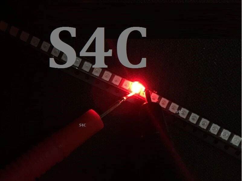 20 Diodos LED SMD ROJO RED 3528 / 1210 20ma SMT CAR automocion ARDUINO 3.5 x 2.8 - Imagen 2 de 2