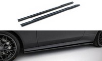 Seitenschweller Ansatz FüR Mercedes-Benz CLE Amg-Line C236 Schwarz Hochglanz