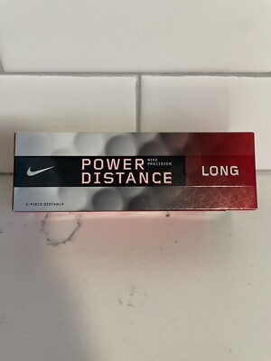 New NIKE Precision Golf Balls PD Long Box of 3 Balls Power Distance NIKEGOLF