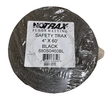 notrax floor matting safety trax 4"x60' roll Black