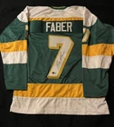 Brock Faber Signed Autographed Minnesota Wild Hockey Jersey Beckett Witness COA