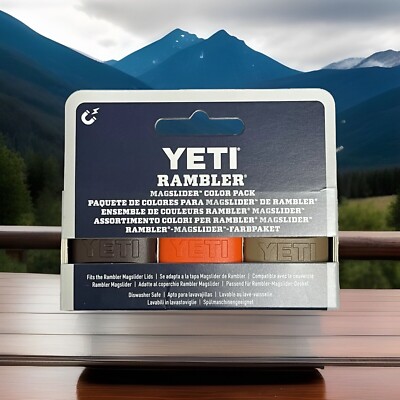Yeti Magslider Color Pack Wetlands Brown KCO Pack AUTHENTIC NEW