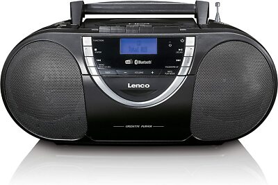 Lenco SCD 6900 Tragbares DAB+ Radio - Bluetooth - CD/MP3-Player - Kassettendeck