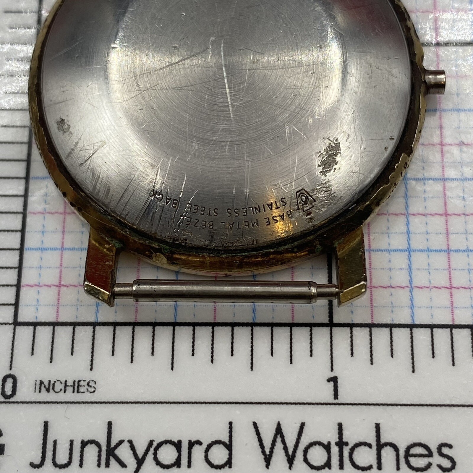 Vintage Elgin Keystone Watch Case Repair Part Spare Watchmaker 6907