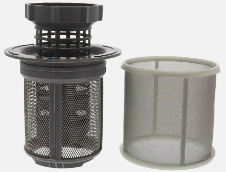 Bosch Dishwasher Bottom Sump Micro Filter Cup Set 10002494 00418404