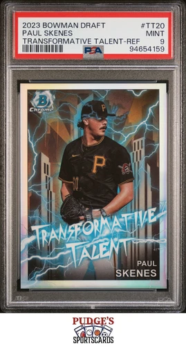 Paul Skenes 2023 Bowman Draft Transformative Talent /250 #TT20 PSA 9 - K433