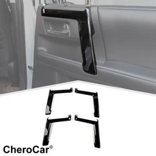 4PCS Car Interior Door Handle Panel Decorative Cover Trim Kit For 4runner 2010+