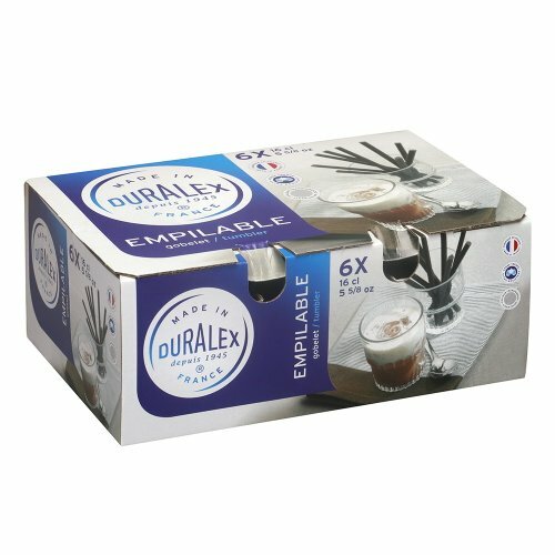 Duralex 1820 STAPELBARER Becher Hartglastechnologie 160ml 6 Stck. Japan - Bild 3 von 4