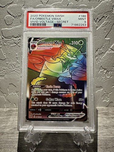 Orbeetle VMAX graded PSA 9 for sale on eBay