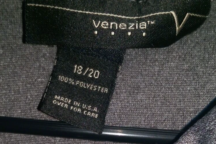 Venezia Womens Track Jacket Coat Size 18/20 18W/20W Gray Pink - Image 2 of 3