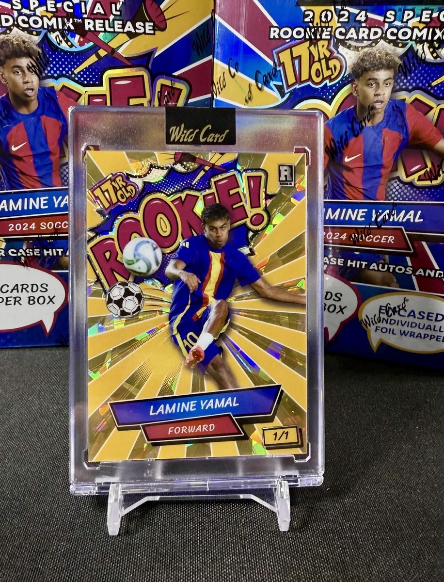 neymar10 ゴールドプレイ L ヤマル パッチ Lamine Yamal Gold 1/1 Card Ultra Rare SSP (1 Per Every 5