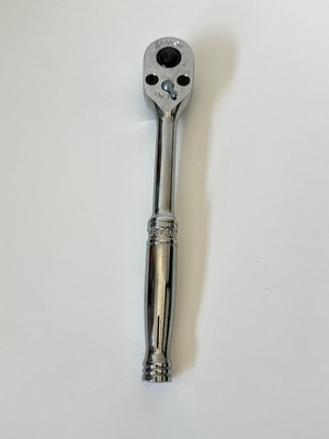 Snap-on Tools USA NEW 1/2'' Drive Chrome Quick Release Fixed Head Ratchet SR80A