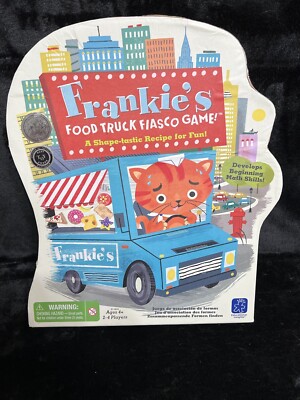 Frankie's Food Truck Fiasco Game By Educational Insights Award Winning Game