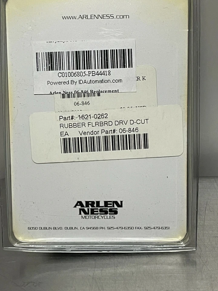 ARLEN NESS GOMA FLRBRD PASO CORTE D 06-846 # 1621-0262 Foto 3 de 3