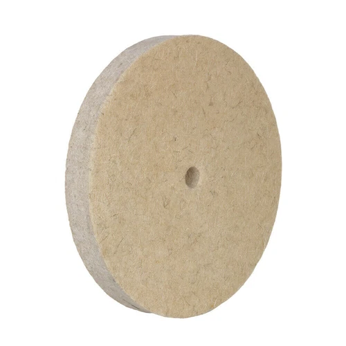 8 Inch Wool Felt Polishing Wheel Buffing Pad Metal Burnishing Disc 3/8" Arbor - Picture 14 of 21