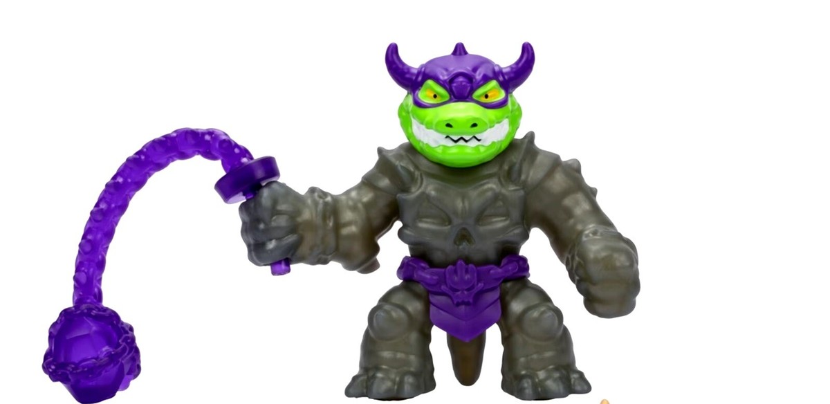 Heroes Of Goo Jit Zu Stretch Strikers Deluxe Hero Rock Jaw 20+