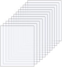 Clear Acrylic Perspex Sheet Square Cut To Size Panel Greenhouse Plastic Material
