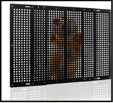 RV Screen Door Protector for Dogs, Adjustable Aluminum Alloy RV Entry Grille Pet